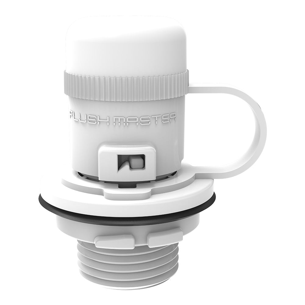 Flushmaster Flush Port Quick Connect f/Mercury - White [SM-FMQCMW]