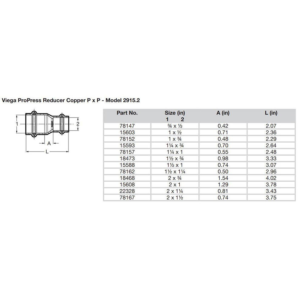 Viega ProPress 1-1/4
